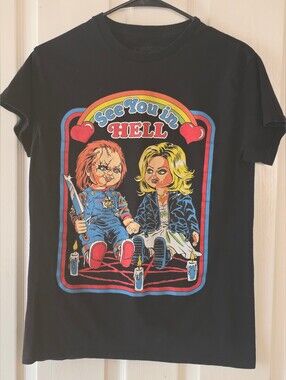 Chucky And Tiffany Vintage Sz Sm T Shirt.